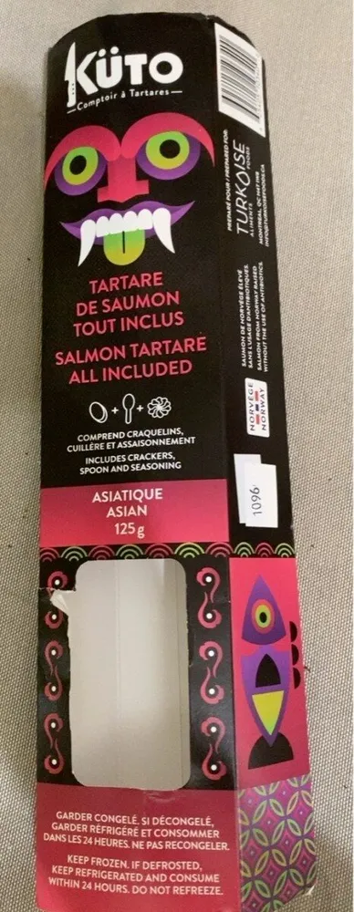 Tartare de saumon asiatique