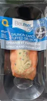 Saumon farci épinard et parmesan