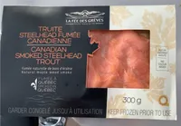 Truite steelhead fumée canadienne