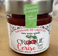 Tartinade de griottes : croque cerise
