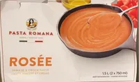 Sauce rosée tomate et crème