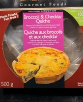 Broccoli Cheddar Quiche