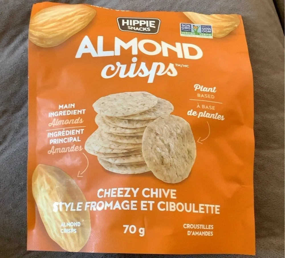 Almond Crisps - Cheezy Chive