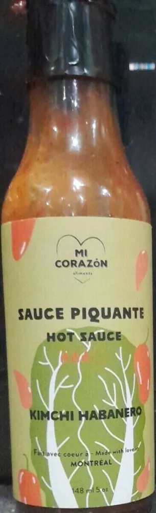 Sauce piquante Hot sauce