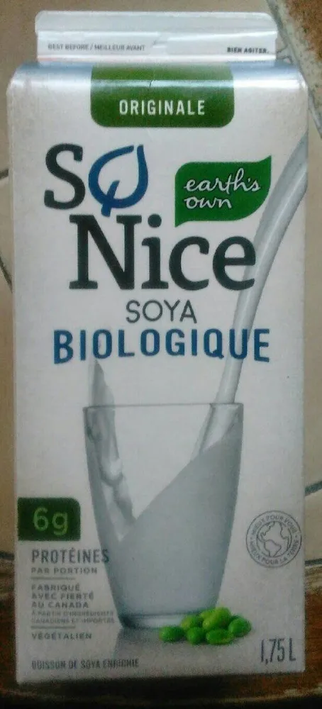 So Nice soya biologique