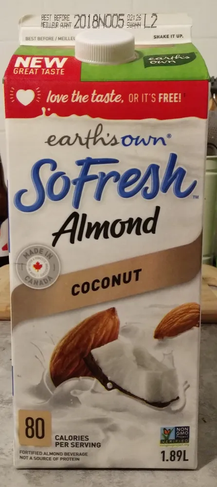 Lait Amande/noix de coco