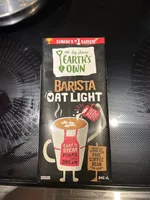 Earths own light oat milk