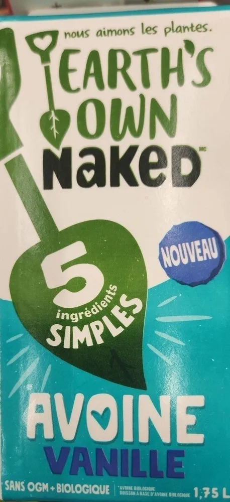 Naked Organic Oat Vanilla