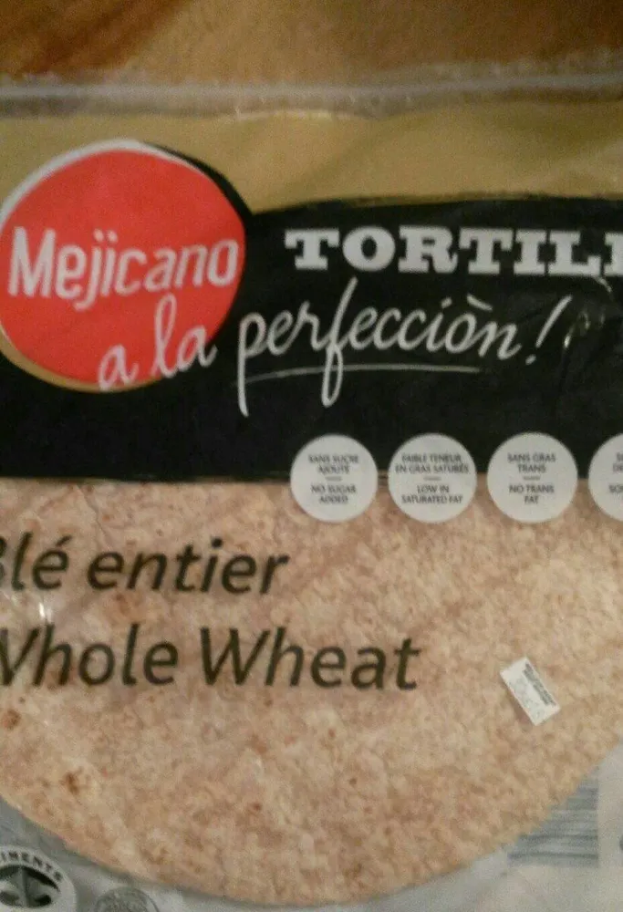 Tortillas Blé entier