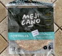 Tortillas huile d’olive et blé entier