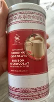 Boisson au chocolat a la menthe poivrée
