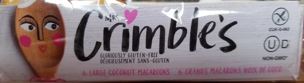 MRS. Crimbles- Coconut Macaroons (12P) GF
