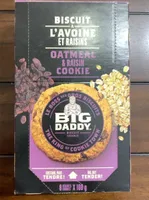 Biscuit a l’avoine et raisins
