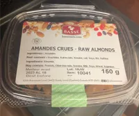 Amandes crues