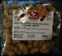 Arachides écales rôties