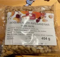 Arachides blanches roties