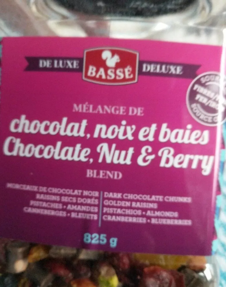 Mélange, noix et baies