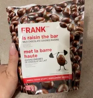 Milk Chocolate coveted raisins