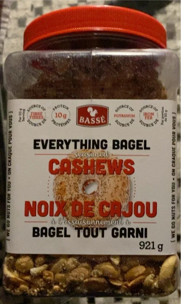 Everything Bagel Seasoned Cashews