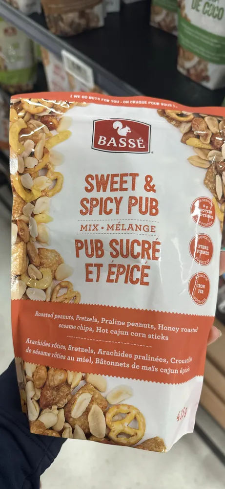 Sweet and spicy pub mix