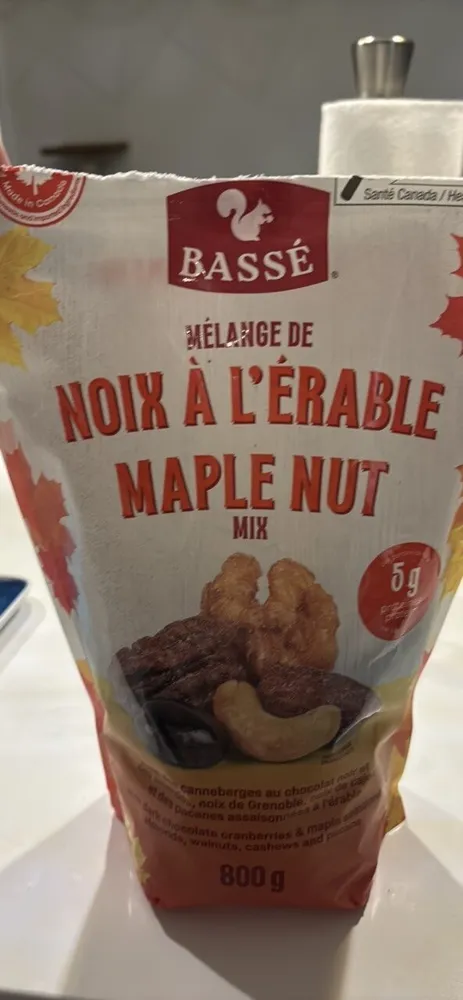 www UNI PRAL BASSE. MÉLANGE DE NOIX A L'ÉRABLE MAP