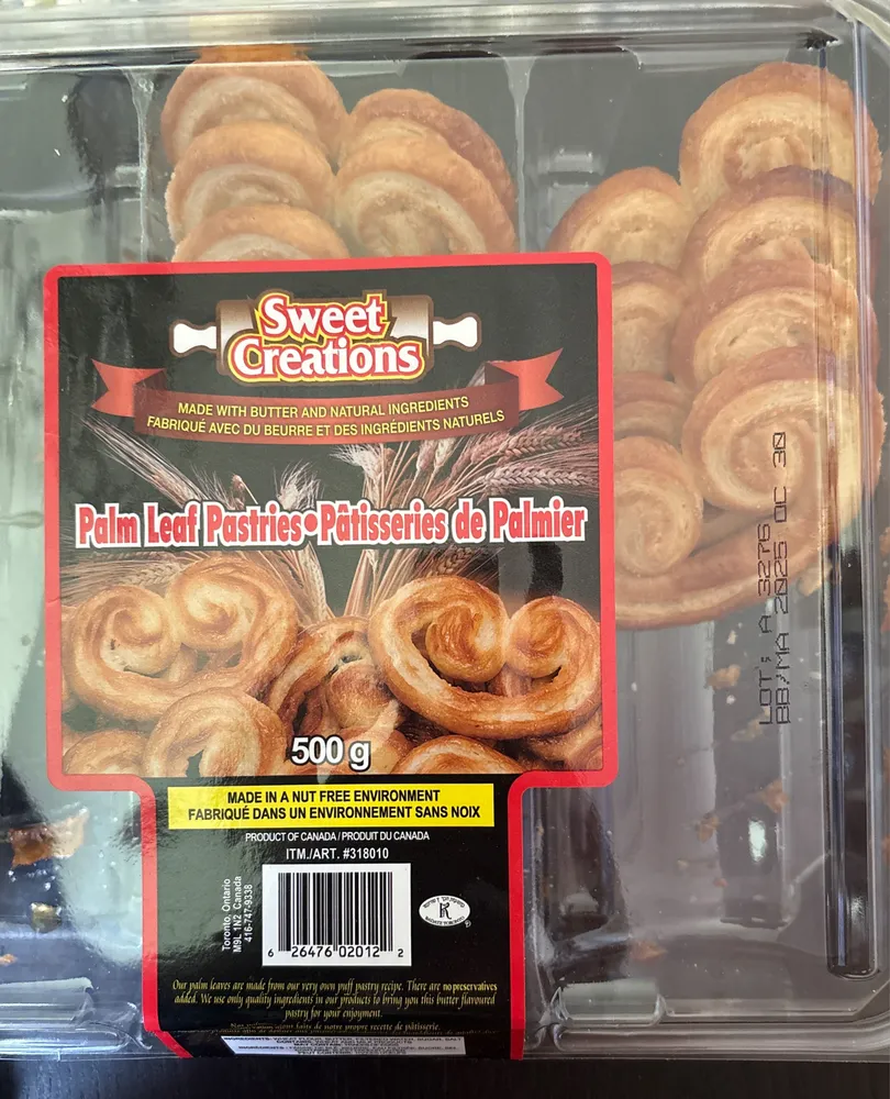 Pâtisseries de Palmier