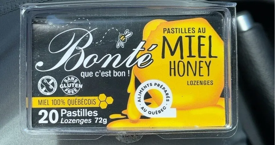 pastilles au miel