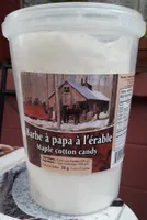 Barbe à papa à l'érable
