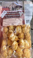 Popcorn au sirop d’érable pur