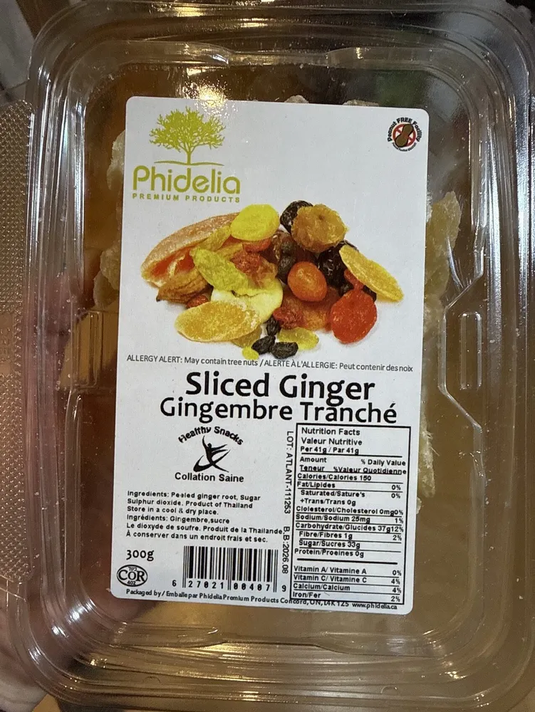 Sliced Ginger