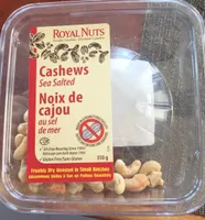 Oven Roasted Cashews Sea Salted