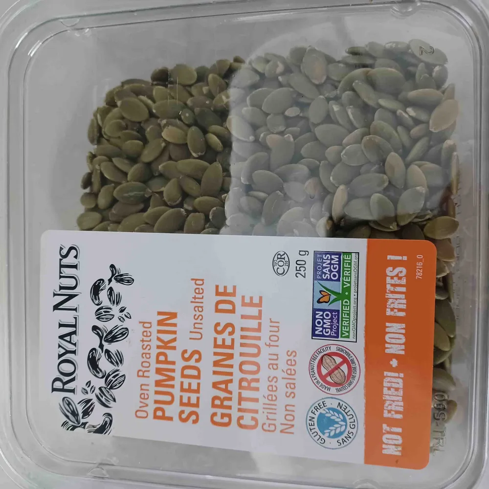 Shelled Pumpkin Seeds Unsalted