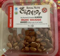 Organic Dry Roasted & Unsalted Almonds