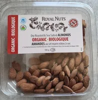 Organic Dry Roasted & Sea Salted Almonds