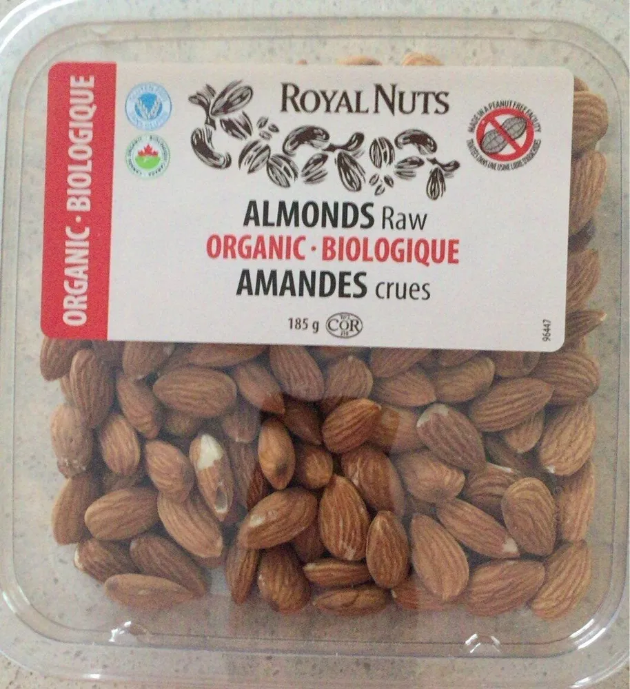 Organic Almonds Raw