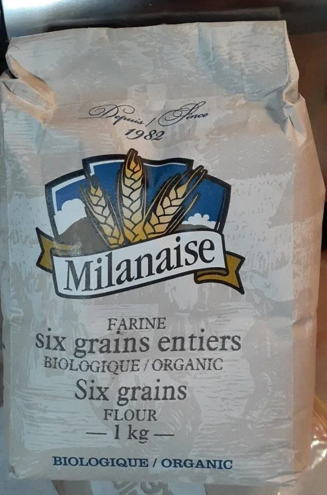 Farine six grains entiers - Biologique
