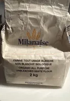 Farine tout usage blanche non blanchie biologique / Organic all purpose unbleached white flour