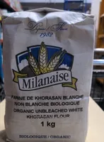 Organic unbleached white Khorasan flour