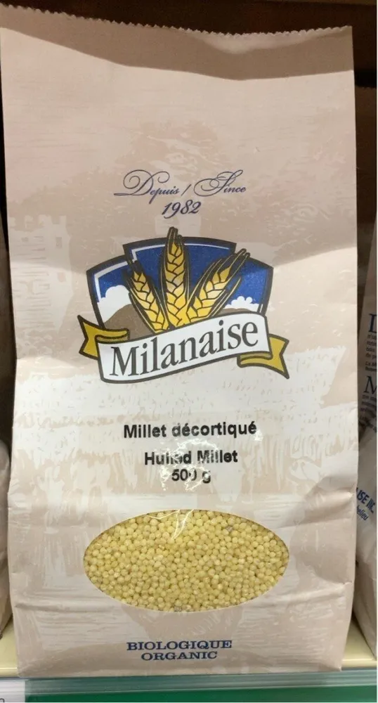 Millet décortiqué