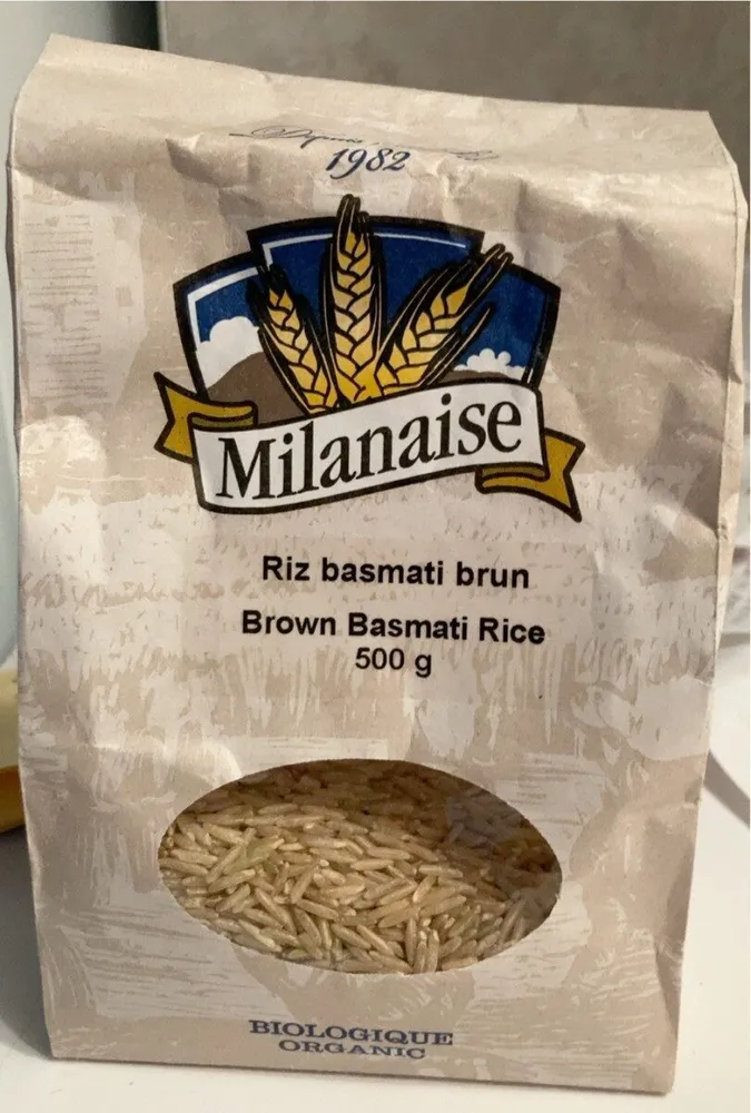 Riz basmati brun
