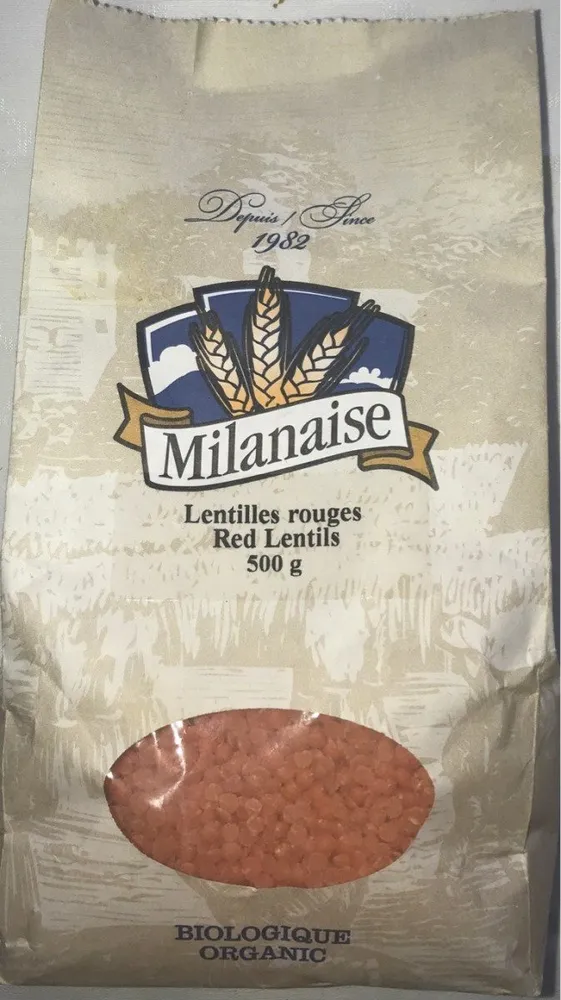 Lentilles rouges