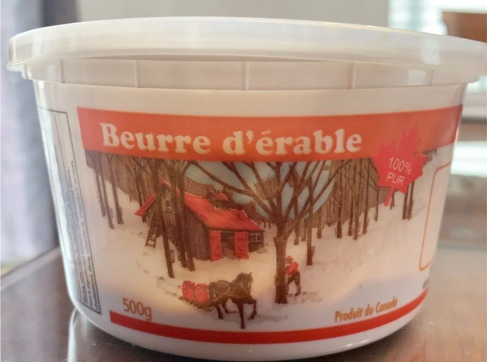 Beurre d’érable