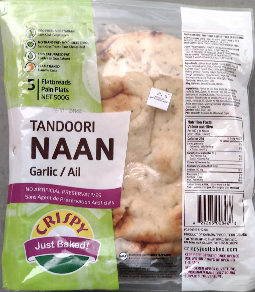 Garlic Naan