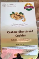 Cashew Shortbread Cookies, Cashew
