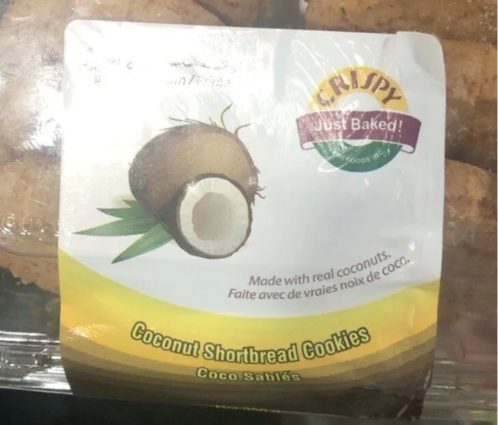 Cocunut shortbread cookies