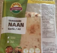 Tandoori Naan Garlic / Ail
