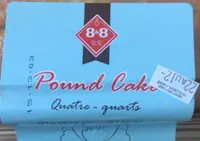 Pound Cake - Blueberry