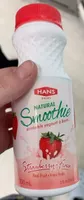 Natural smoothie drinkable yougurt