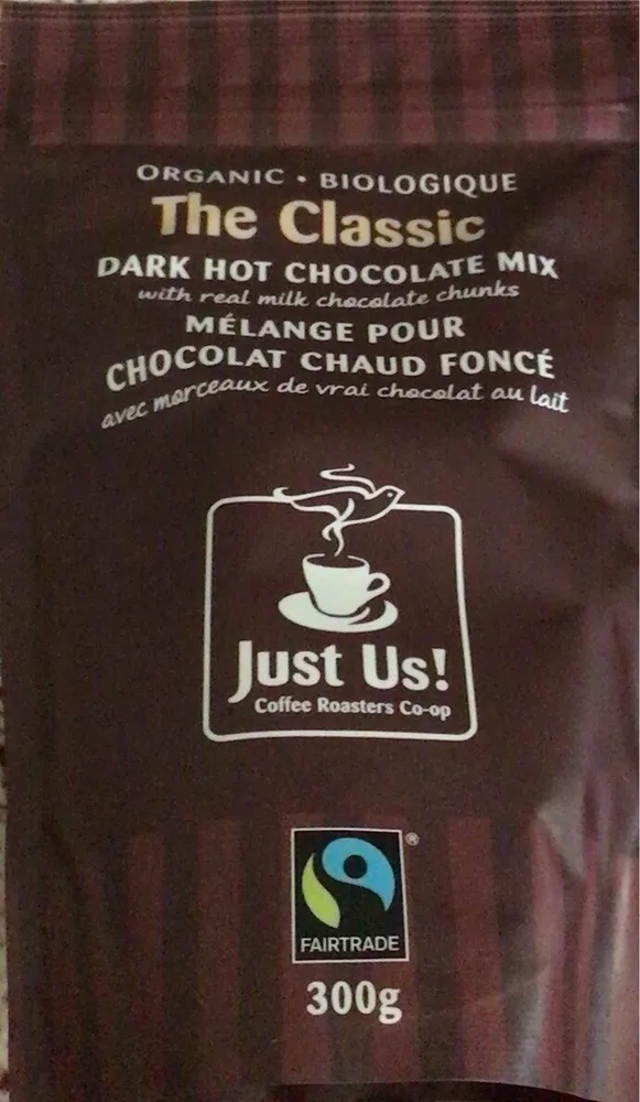 The Classic Dark Hot chocolate organic