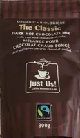 The Classic Dark Hot chocolate organic